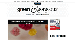 Desktop Screenshot of greenandgorgeous.net